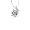 Sun Crystal Initial - Sophia Necklace
