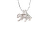 Tiger Cub Crystal Initial - Sophia Necklace