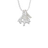 Medium Tree of Life Crystal Initial - Sophia Necklace