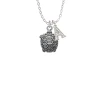 Mixed Brown and Yellow Crystal Initial - Sophia Necklace