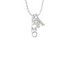Small YOLO Crystal Initial - Sophia Necklace