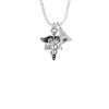 Caduceus - MA Crystal Initial - Sophia Necklace