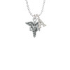 Caduceus - LPN Crystal Initial - Sophia Necklace