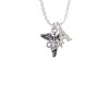 Caduceus - OTA Crystal Initial - Sophia Necklace