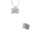 Suitcase Crystal Initial - Sophia Necklace