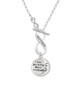 I Love You to the Moon and Back To Infinity Mother Toggle Necklace