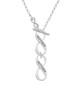 Mother Infinity Sign To Infinity Mother Toggle Necklace