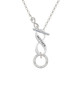 Mom Eternity Ring To Infinity Mother Toggle Necklace