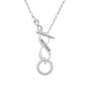 Always My Mother Eternity Ring To Infinity Mother Toggle Necklace