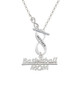 Basketball Mom To Infinity Mother Toggle Necklace