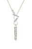 Sisters Best Friends Forever Bar To Infinity Sisters Toggle Necklace