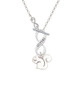Squirrel To Infinity Sisters Toggle Necklace