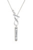 Family Bar To Infinity Family Toggle Necklace