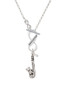 Saxophone To Infinity Daughter Toggle Necklace