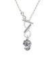 Mermaid & Lobster Spinner To Infinity Daughter Toggle Necklace