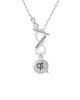 Text Chat - qt - Cutie - To Infinity Daughter Toggle Necklace