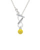3-D Enamel Water Polo To Infinity Daughter Toggle Necklace