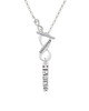 Marines To Infinity Daughter Toggle Necklace