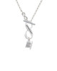Tea Cup To Infinity Grandma Toggle Necklace