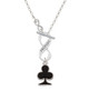 Card Suit - Club To Infinity Friends Toggle Necklace