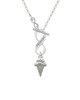 Ice Cream Cone To Infinity Friends Toggle Necklace