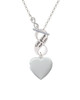 Heart Locket To Infinity God Gave Me You Toggle Necklace