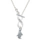 2-D Penguin To Infinity Aunt Toggle Necklace