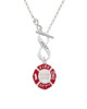 Always Loved Fire Department Shield To Infinity Aunt Toggle Necklace