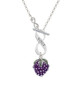 Grapes To Infinity Niece Toggle Necklace