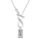 Love To Infinity 1 Corinthians 13:4 Toggle Necklace