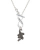 Alligator To Infinity Philippians 4:13 Toggle Necklace