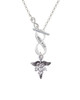 Caduceus - DA To Infinity Philippians 4:13 Toggle Necklace