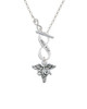 Caduceus - CNA To Infinity Philippians 4:13 Toggle Necklace