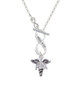 Caduceus - PTA To Infinity Philippians 4:13 Toggle Necklace