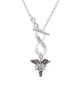 Caduceus - DPT To Infinity Philippians 4:13 Toggle Necklace