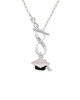 3-D Graduation Hat with 2022 To Infinity Jeremiah 29:11 Toggle Necklace