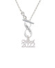 Class of 2022 To Infinity Jeremiah 29:11 Toggle Necklace