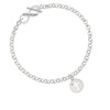 Cross Silhouette To Infinity Godmother Toggle Bracelet