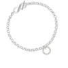 Mom Eternity Ring To Infinity Mother Toggle Bracelet