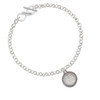 Stainless Steel You Are More Loved on Flange To Infinity Sisters Toggle Bracelet