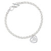 Big Sister in Open Heart - 5/8'' To Infinity Sisters Toggle Bracelet