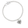 Big Sister Heart To Infinity Sisters Toggle Bracelet