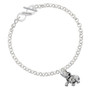 Elephant To Infinity Sisters Toggle Bracelet