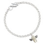 White Tooth with Wings - Tooth Fairy To Infinity Daughter Toggle Bracelet