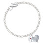 Nurse's Prayer Heart - Lord Guide To Infinity Daughter Toggle Bracelet
