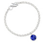 12mm Crystal Rivoli - Blue To Infinity Daughter Toggle Bracelet