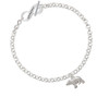 3-D Bear To Infinity Grandma Toggle Bracelet