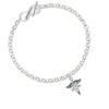 Registered Nurse Caduceus To Infinity Grandma Toggle Bracelet