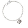 Loved Elephant with Baby To Infinity Aunt Toggle Bracelet