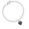Grapes To Infinity Niece Toggle Bracelet